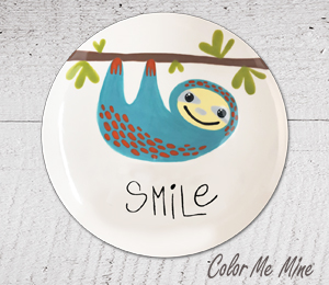 Merivale Sloth Smile Plate