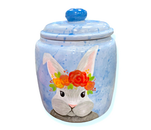 Merivale Watercolor Bunny Jar