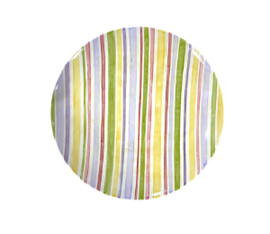 Merivale Striped Fall Plate
