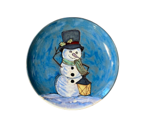 Merivale Rustic Glazed Snowman